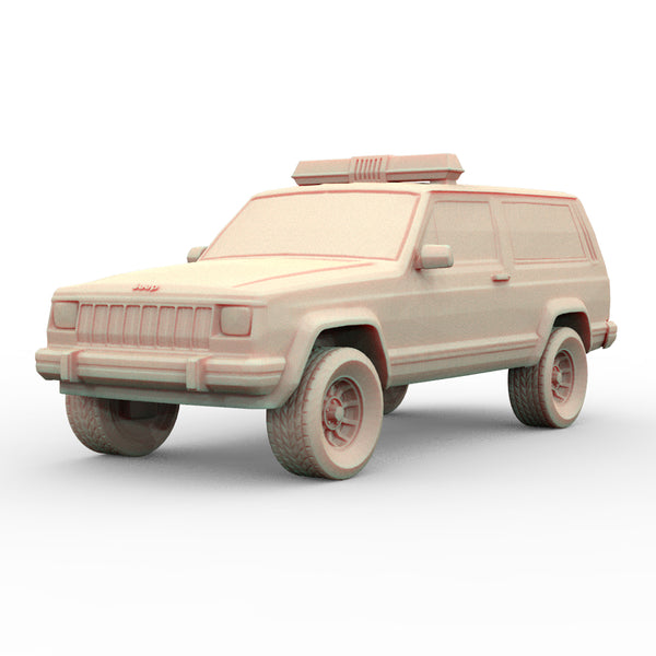 Small Town Sheriff's Car